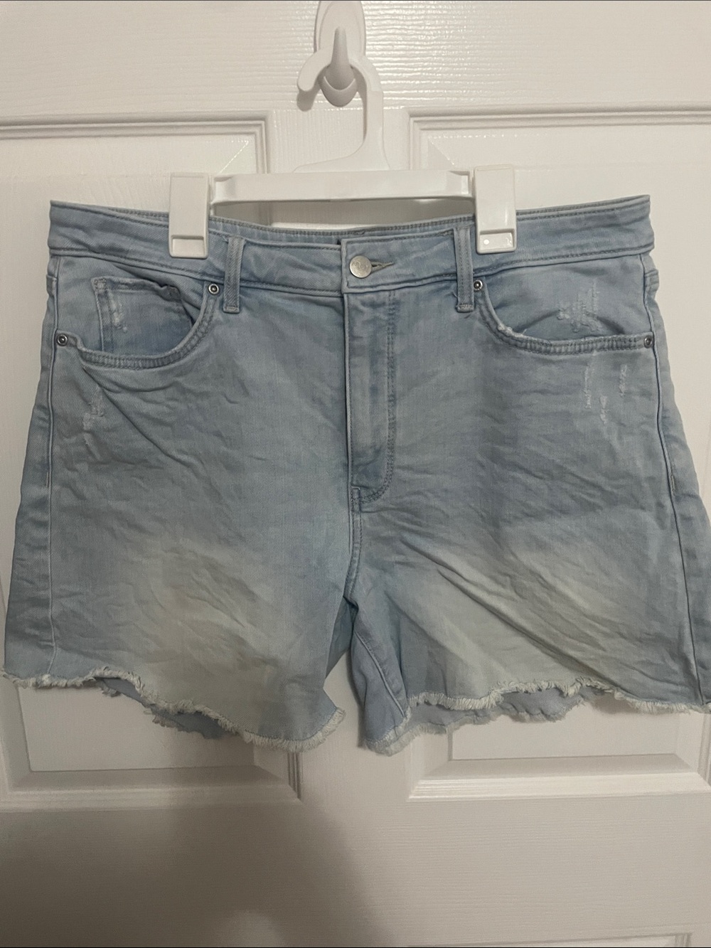 NYDJ Light Wash Denim Jean Shorts